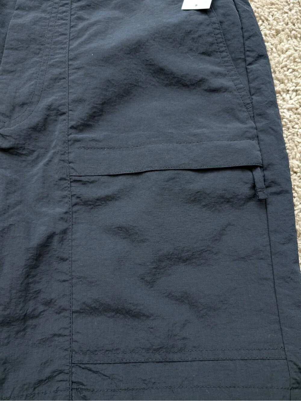 Old Navy Men's Black Hybrid Tech Shorts Size Small 7